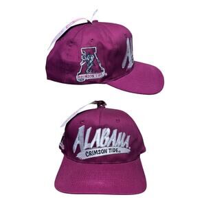Alabama Crimson Tide Vintage Head Start Wool Snapback Cap Hat - NWT